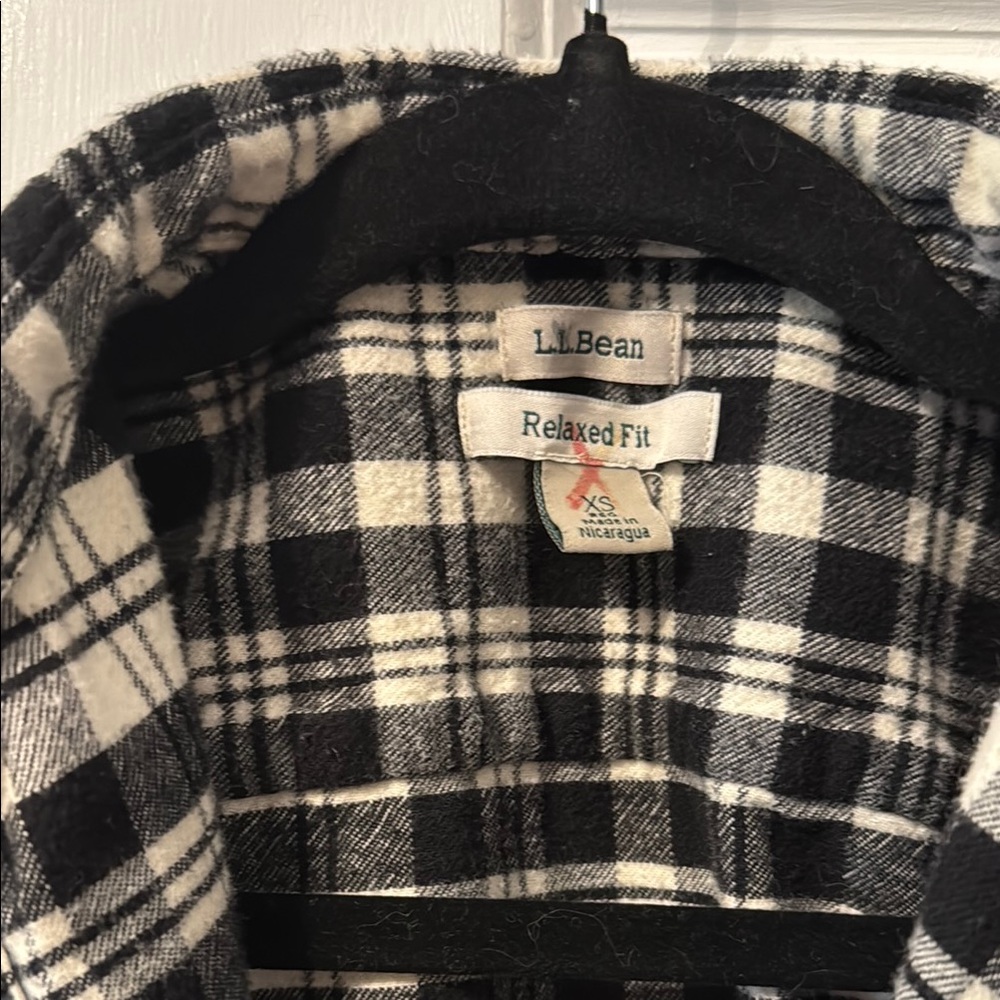 LLBean Flannel - Picture 2 of 4
